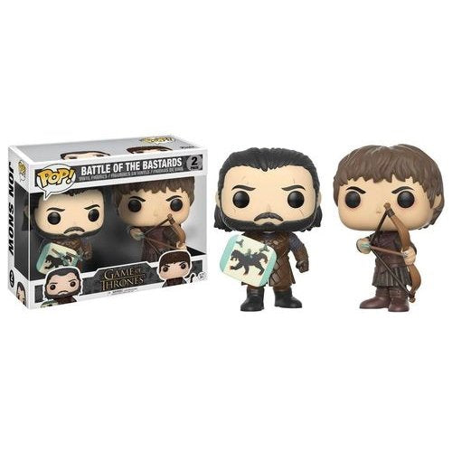 Funko POP! Game of Thrones Jon Snow & Ramsay Bolton, Battle of The Bastards 2 Pack