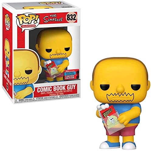 Funko POP! Teleivison The Simpsons Comic Book Guy Exclusive