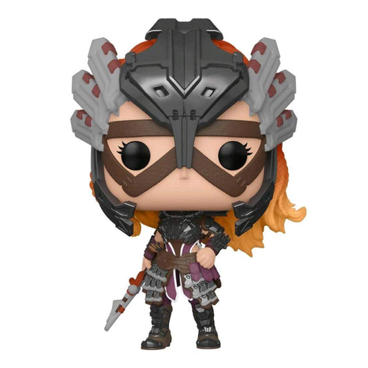 Funko POP! Games: Horizon Zero Dawn Aloy in Shadow Stalwart Armor [POP! Protector]