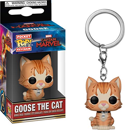 Funko Pocket Pop! Keychain Marvel - Captain Marvel - Goose The Cat