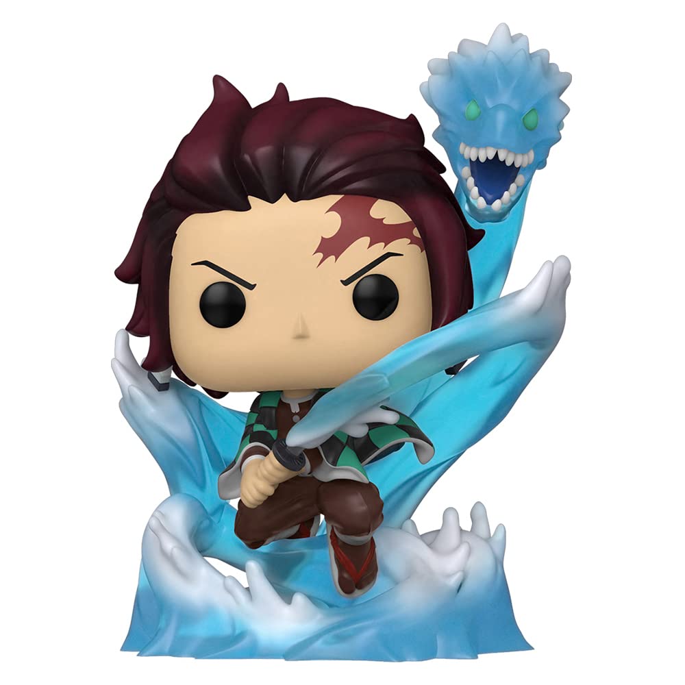 Funko POP! Animation: Demon Slayer - Tanjiro with Dragon [Glows in the Dark] Exclusive