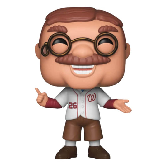 Funko POP! Mascots Washington Nationals, Theodore Teddy Roosevelt #15 [POP! Protector]