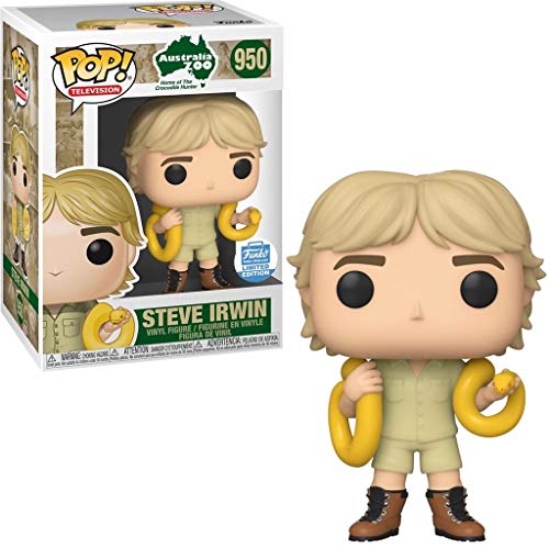 Funko POP! Television Australia Zoo Crocodile Hunter Steve Irwin #950 [With Snake] Exclusive