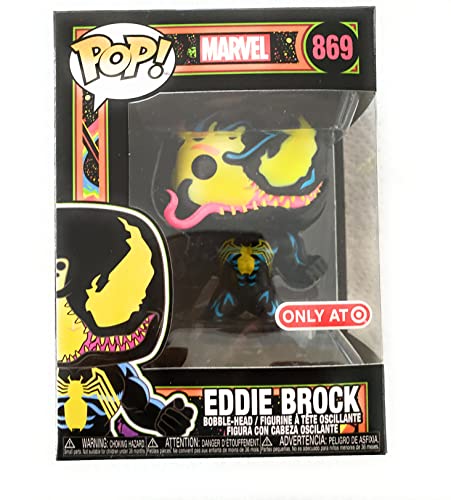 Funko POP! Marvel Eddie Brock #869 [Black Light, Venomized] Exclusive