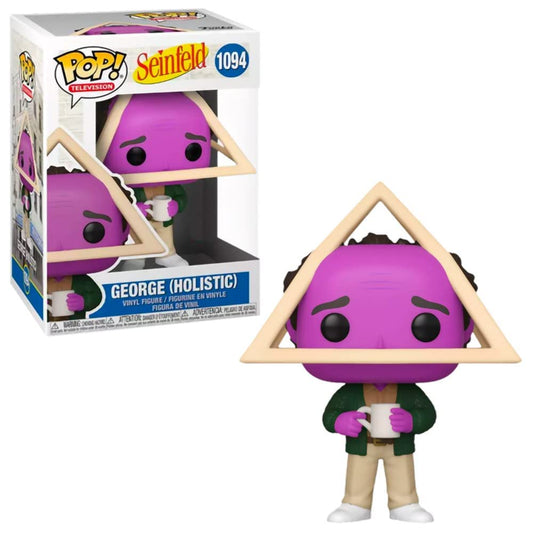 Funko POP! Television Seinfeld - Holistic George with Purple Face (Target Exclusive)