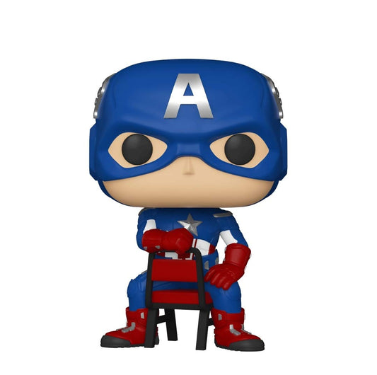 Funko POP! Marvel Spider-Man Homecoming Captain America #693 Collector Corps Exclusive [POP! Protector]