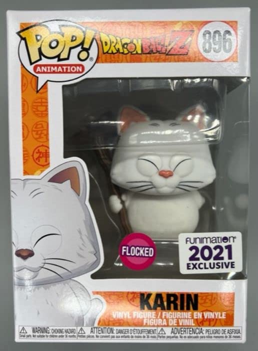 Funko POP! Animation Dragon Ball Z Karin #896 [Flocked] Exclusive