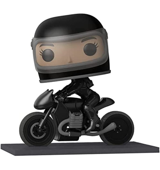 Funko POP! Rides Deluxe: The Batman - Selina Kyle on Motorcycle #281