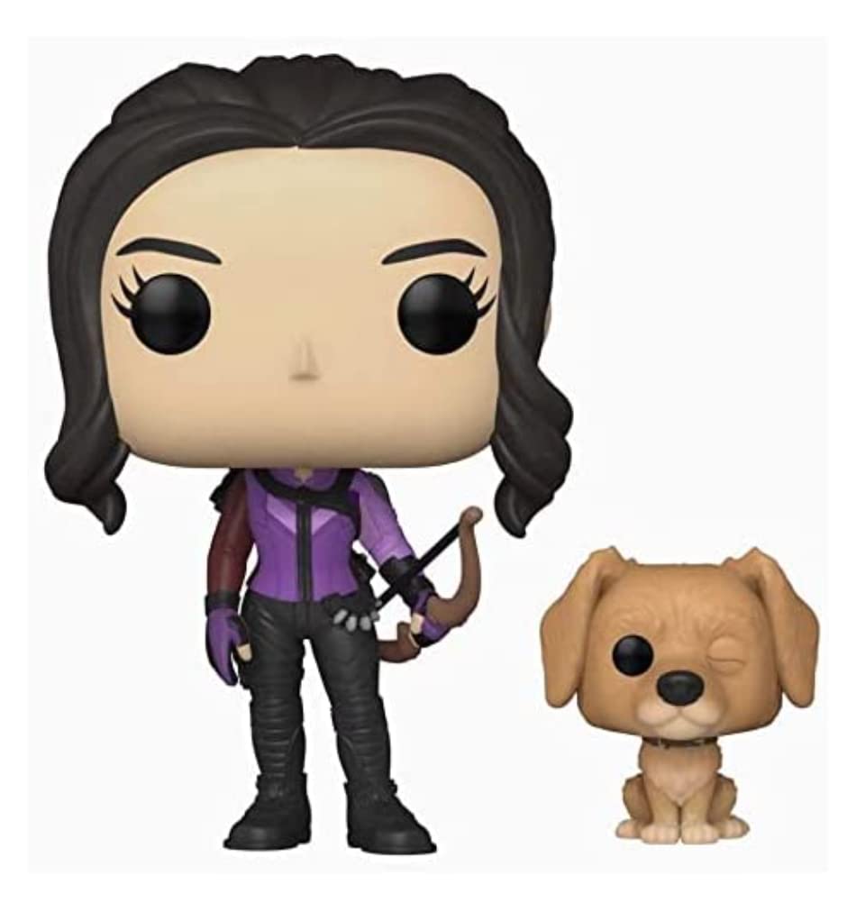 Funko POP! Marvel Studios Hawkeye Kate Bishop With Lucky The Pizza Dog #1212