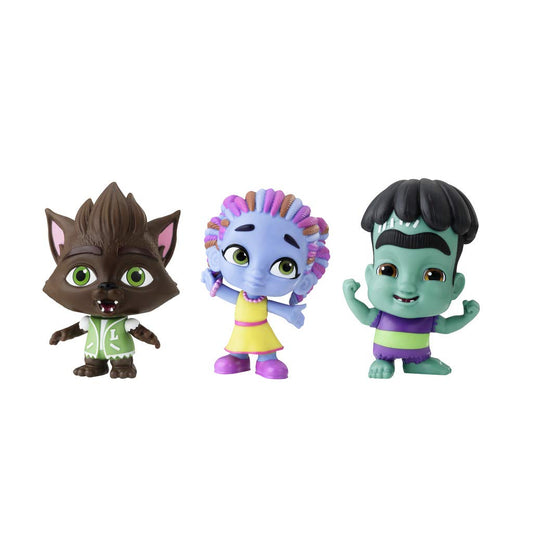 Netflix Super Monsters Set of 3 Collectible 4-inch Figures Monster Trio (Amazon Exclusive)