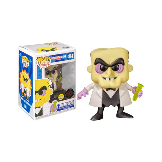 Funko POP! Animation Underdog Simon Bar Sinister #884 [Glows in the Dark] Exclusive