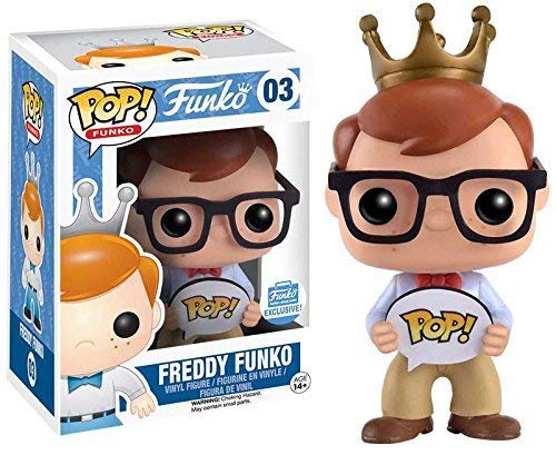 Funko POP! Freddy Funko #03 [Hipster] Funko Shop Exclusive