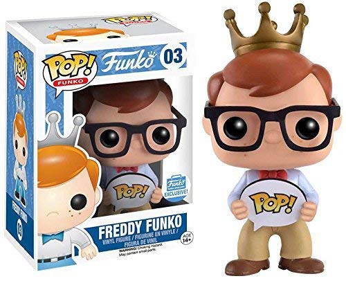 Funko POP! Freddy Funko #03 [Hipster] Funko Shop Exclusive