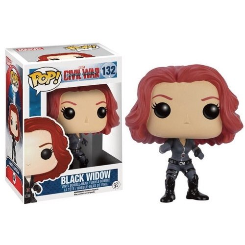 Funko POP! Marvel Captain America 3 Civil War Action Figure - Black Widow