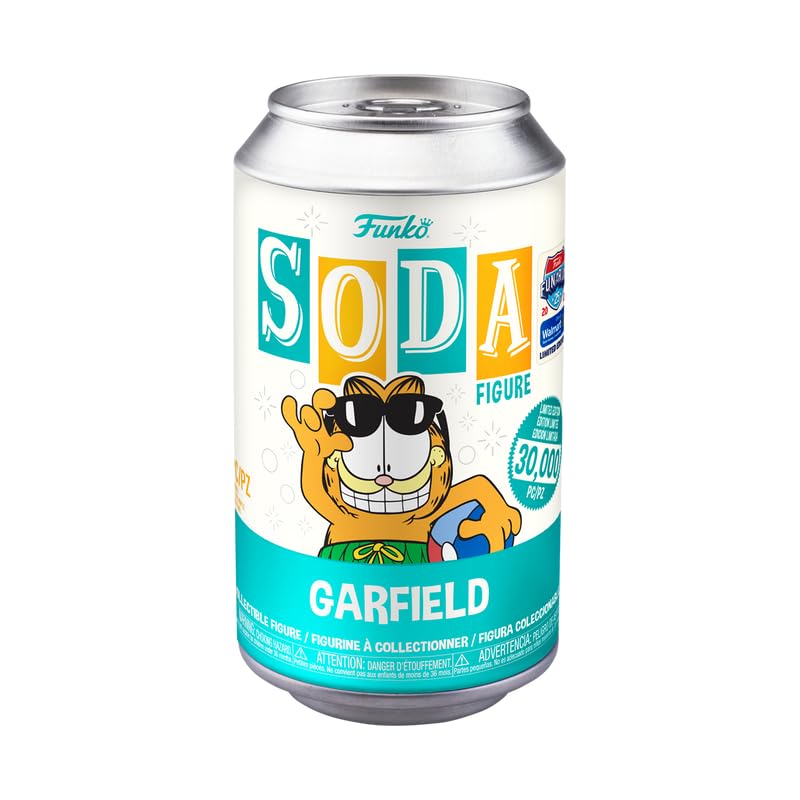 Funko Vinyl Soda: Beach Garfield (1 in 6 Chance at Chase)