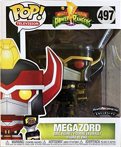 Funko POP! Television Mighty Morphing Power Rangers Megazord #497 [Black and Gold] Morphicon Exclusive