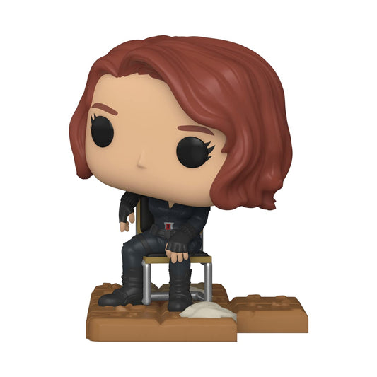 Funko POP! Deluxe Marvel: Avengers Victory Shawarma Series - Black Widow, Figure 5 of 6 Exclusive