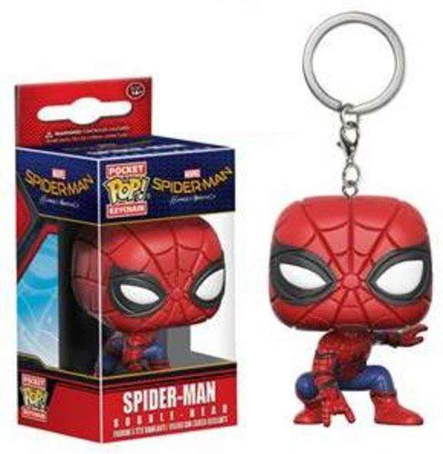 Funko POP Keychain Spider-Man Homecoming Spider-Man New Suit Action Figure