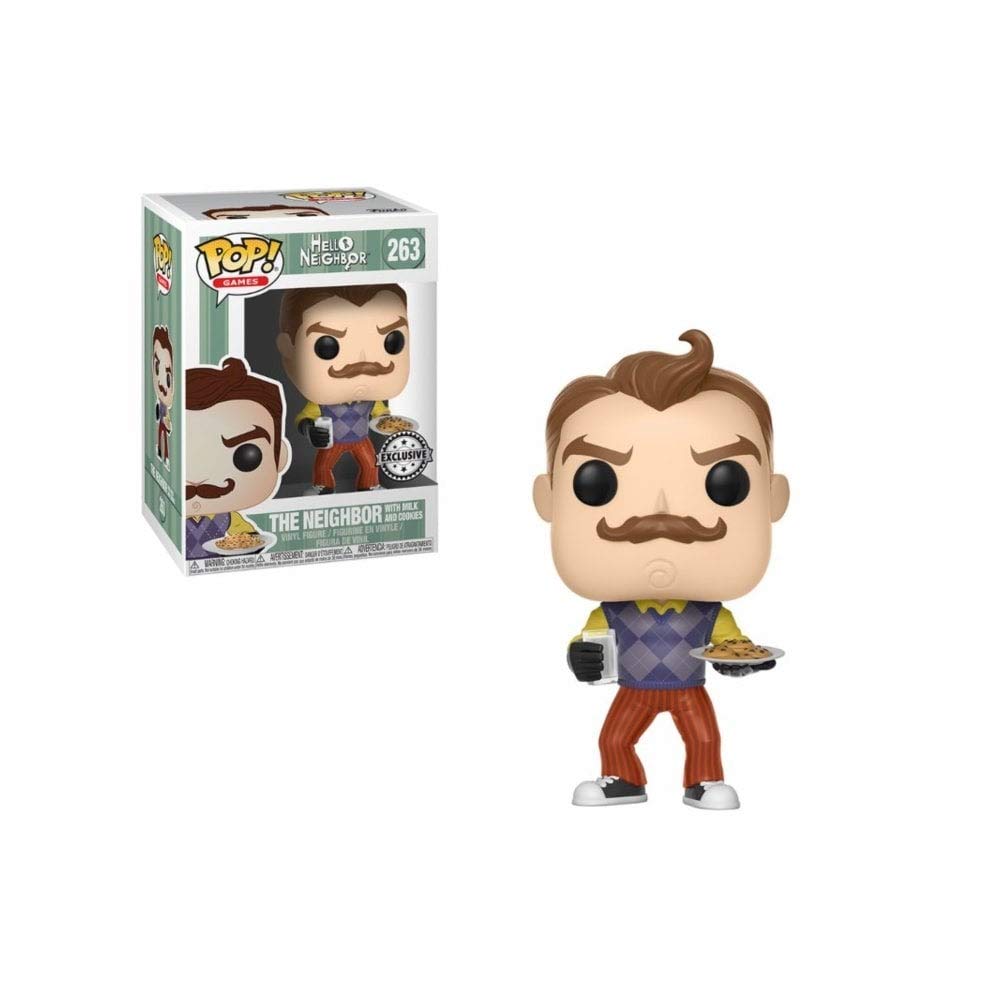 Funko POP! Games: Hello Neighbor - The Neighbor with Milk and Cookies Exclusive 263