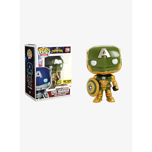 Funko POP! Games Marvel Contest of Champions Civil War #299 [Secret Empire, Glows in the Dark] Exclusive