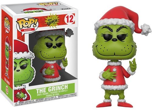 Funko POP! Books Santa Grinch Collectible (styles may vary)