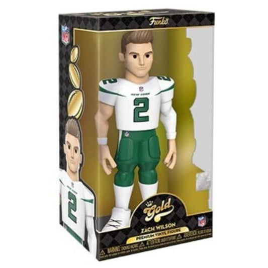 FUNKO GOLD 12 NFL: NY Jets- Zach Wilson (Styles May Vary)