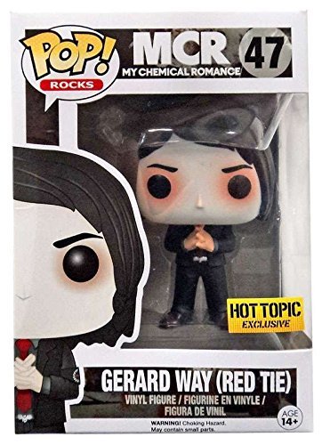 Funko POP! Rocks My Chemical Romance Gerard Way #47 [Red Tie] Exclusive