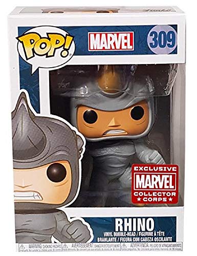 Funko POP! Marvel Rhino #309 Collector Corps Exclusive