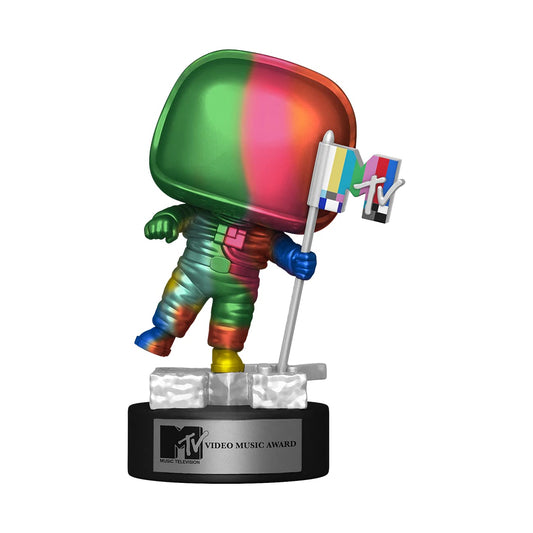 Funko POP! Icons MTV Moon Person #18 [Rainbow, Metallic]