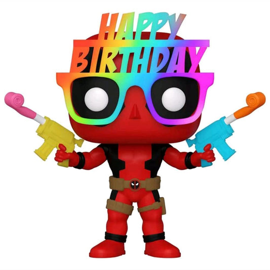 Funko POP! Marvel Birthday Glasses Deadpool