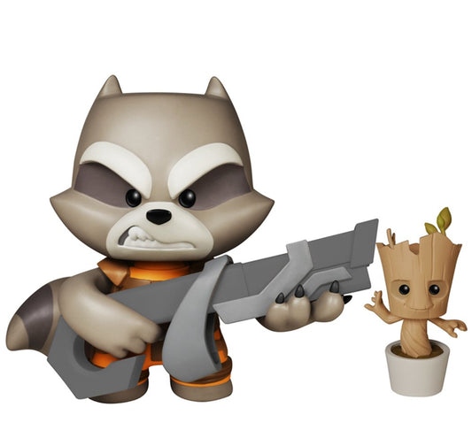 Funko Super Deluxe Marvel Guardians of the Galaxy Rocket and Groot