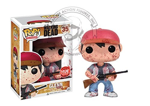 Funko POP! Television The Walking Dead Glenn #35 [Bloody] MoAF Exclusive
