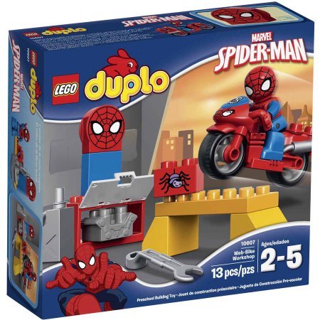 LEGO DUPLO Spider-Man Web-Bike Workshop 10607