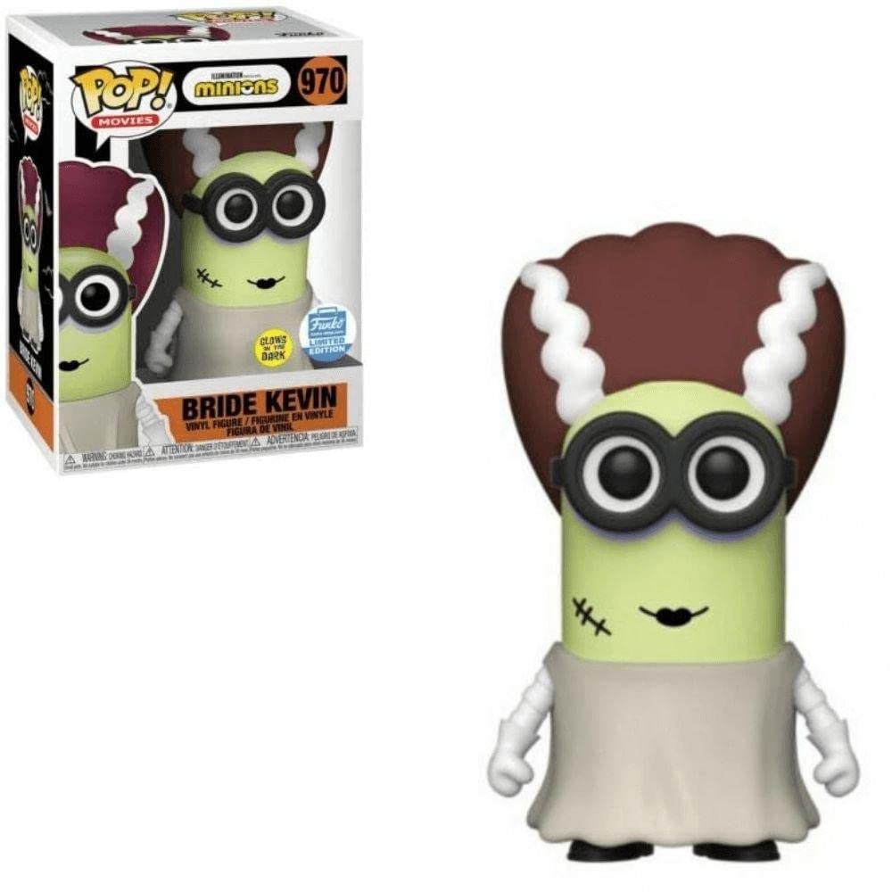 Funko POP! Movies Minions Bride Kevin #970 [Glows in the Dark] Exclusive