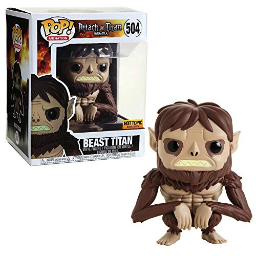 Funko POP! Animation Attack on Titan 6 Inch Beast Titan #504 Exclusive