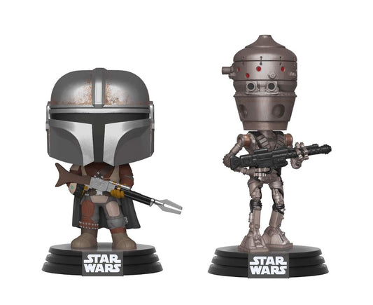 Funko POP! Star Wars The Mandalorian - The Mandalorian & IG-11 2-Pack Exclusive