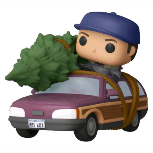 Funko POP! Rides Christmas Vacation Clark Griswold with Station Wagon #90