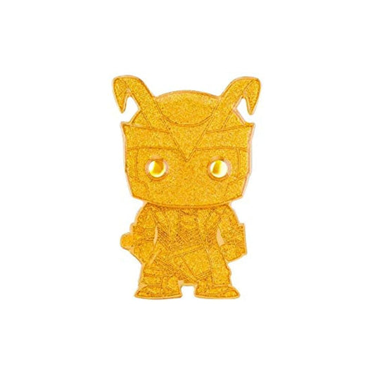 Funko POP! Pin Loki Large Enamel Pin [Chase Version, Glitter]