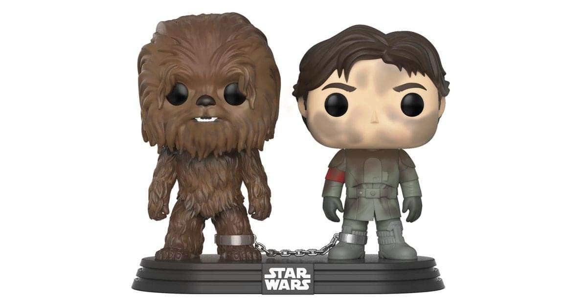 Funko POP! Star Wars Solo A Star Wars Story Han Solo and Chewbacca 2 Pack