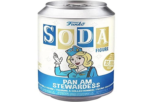 Funko Soda Pan Am Stewardess 4.25" in a Can