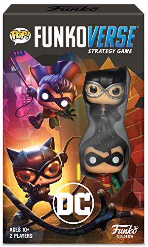 Funkoverse Strategy Board Game: DC Theme Set, Expansion Pack 2 Players