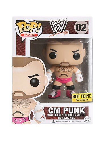 Funko POP! WWE CM Punk #02 [Pink] Exclusive