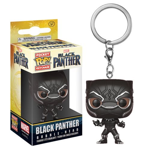 Funko Pop Keychain Black Panther Collectible Figure