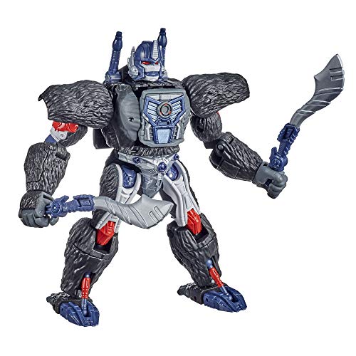 Transformers Toys Generations War for Cybertron: Kingdom Voyager WFC-K8 Optimus Primal Action Figure