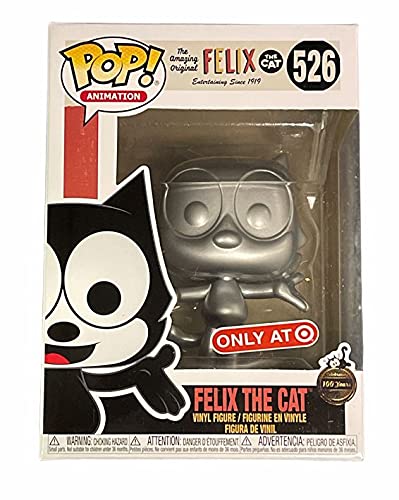 Funko POP! Felix The Cat [Silver] #526 Exclusive