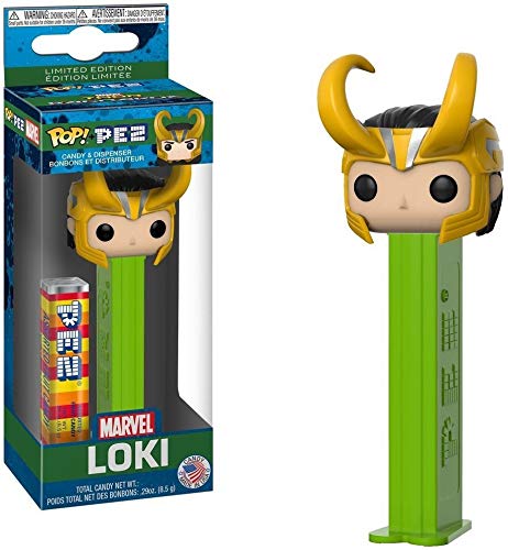 Funko POP! PEZ Candy Thor: Loki PEZ Candy and Dispenser