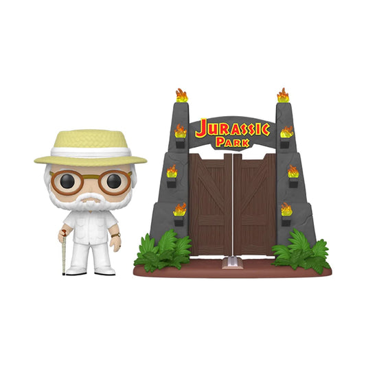 Funko POP! Town Jurassic Park John Hammon with Gates #30 Exclusive