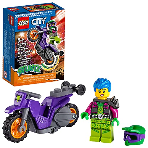 LEGO City Stuntz Wheelie Stunt Bike 60296