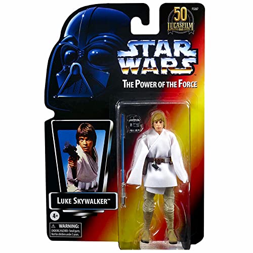 Star Wars Lucas Film 50th Anniversary Black Series "Power of the Force" 6" Action Figure Luke Skywalker