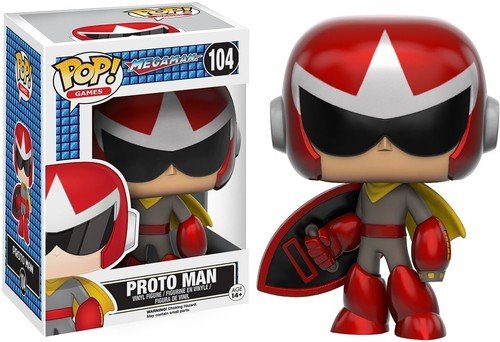 Funko POP! Games Mega Man Proto Man #104